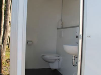 Toilettenwagen Außenansicht
