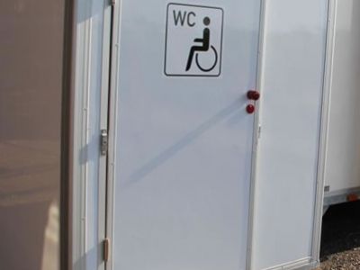 Toilettenwagen Innenansicht