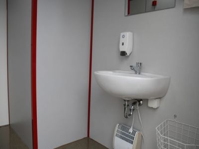 Toilettenwagen Detail